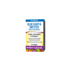 Blue Light & Dry Eyes Protection Formula / Формула в подкрепа на зрението с Лутеин, Зеаксантин и Омега 3 х 30 софтгел капсули