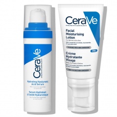 CeraVe Овлажняващ протокол за грижа за лицето с хиалуронова киселина