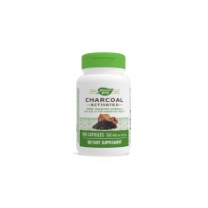 Charcoal Activated/ Активен въглен 280 mg х 100 капсули Nature’s Way