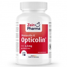 ЧЕРВЕН ОРИЗ – МОНАКОЛИН К – OPTICOLIN – ZeinPharma (240 капс)
