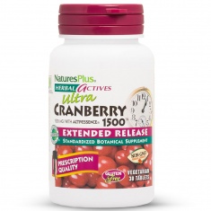 ЧЕРВЕНА БОРОВИНКА / CRANBERRY - Herbal Actives (30 табл)