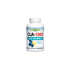 CLA-1300 Max Potency /свързана линонова киселина/ - Редукция на теглото, 90 софтгел капсули Nature’s Way