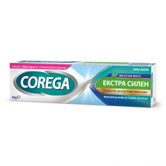 Corega Fresh Екстра силен фиксиращ крем за зъбни протези 40 g