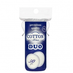 Cotton Line Тампони за грим х50 броя