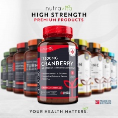Cranberry - Червена Боровинка 12500 mg 180 веган капсули