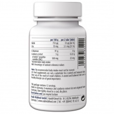 Д-МАНОЗА + ЧЕРВЕНА БОРОВИНКА Пастили – Raab Vitalfood (24 бр)