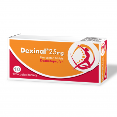 Дексинал 25 mg х10 таблетки