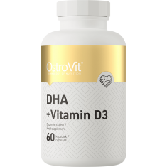 DHA + Vitamin D3 | 300 mg DHA from Fish Oil