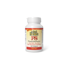 Добра памет и концентрация - ПиЕс Фосфатидилсерин, 100 mg х 120 софтгел капсули Natural Factors