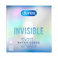 Durex Invisible Lubricated Презервативи x10 броя