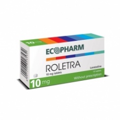 Ecopharm Ролетра 10 мг. х10 таблетки