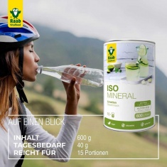 ЕЛЕКТРОЛИТИ – ISO MINERAL – Raab Vitalfood (600 гр)