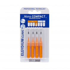 Elgidium Clinic Mono Compact Интердентални четки за зъби, размер 3,5-2,7 мм х4 бр. 