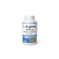 Енергия - Л-Аргинин (L-Arginine),1000 mg х 180 таблетки Natural Factors