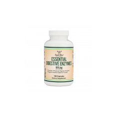 Essential digestive enzymes - Храносмилателни ензими, 180 капсули Double Wood