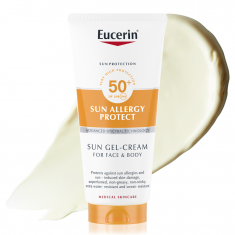 Eucerin Allergy Protect SPF50+ Слънцезащитен крем-гел при слънчеви алергии 200 ml