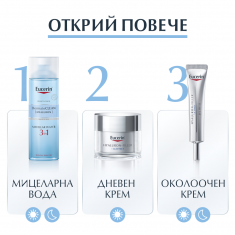 Eucerin DermatoClean Мицеларна вода 3 в 1 с хиалурон 200 ml