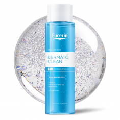 Eucerin® DERMATOCLEAN Мицеларна вода 3 в 1 за всеки тип кожа с хиалурон 200 ml