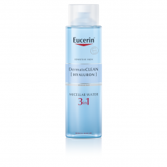 Eucerin DermatoClean Мицеларна вода 3 в 1 с хиалурон 400 ml