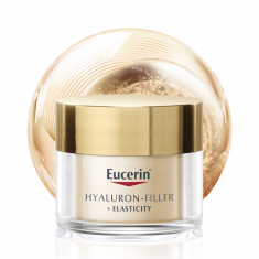 Eucerin Hyaluron-Filler + Elasticity SPF15 Дневен крем за лице 50 ml
