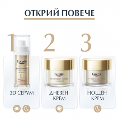 Eucerin Hyaluron-Filler + Elasticity SPF30 Дневен крем 50 ml