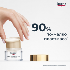 Eucerin® Hyaluron-Filler+Elasticity Нощен крем за лице - Пълнител 50 ml