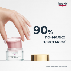 Eucerin® Hyaluron-Filler+Elasticity Озаряващ дневен крем SPF30 Пълнител 50 ml