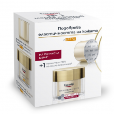 Eucerin Hyaluron-Filler+Elasticity SPF30 Дневен крем 50 ml + Пълнител 50 ml
