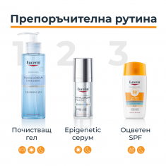 Eucerin Hydro Protect SPF50+ Слънцезащитен ултралек флуид за лице - Светъл 50 ml