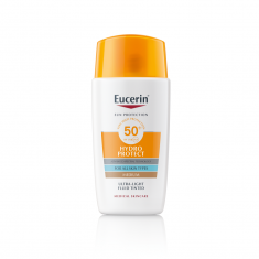 Eucerin Hydro Protect SPF50+ Слънцезащитен ултралек флуид за лице - Тъмен 50 ml
