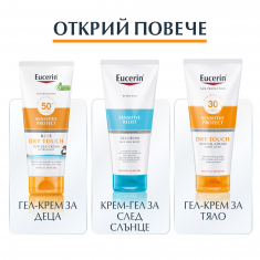 Eucerin Photoaging Control SPF50+ Оцветен слънцезащитен гел-крем за лице - Светъл 50 ml