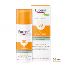 Eucerin Oil Control SPF30 Слънцезащитен гел-крем за лице 50 ml