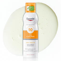 Eucerin Oil Control Protect SPF50 Охлаждащ слънцезащитен спрей за тяло 200 ml