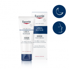 Eucerin UreaRepair 5% Урея Нощен крем за лице 50 ml