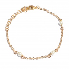 FARMA BIJOUX Гривна с малки перли 15/20 cm
