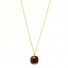 FARMA BIJOUX Колие с кафяв кварц 1GQ13