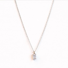 FARMA BIJOUX Колие с кристал от сребро 1SP01