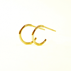 FARMA BIJOUX Обеци обръчи 8 mm