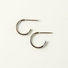 FARMA BIJOUX Сребърни обеци 8 mm