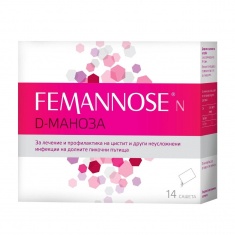 Femannose N за лечение и профилактика на цистит х14 сашета