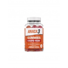 Формула за контрол на апетита Анака3 - С фукус, хром и цинк, 60 желирани таблетки с вкус на ягода и малина