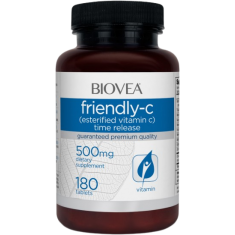 Friendly-C (Esterfied Vitamin C Time Release) 500 mg