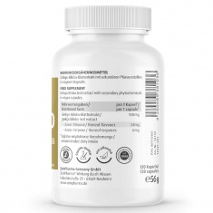 ГИНКО БИЛОБА / GINKGO BILOBA – ZeinPharma (120 капс)