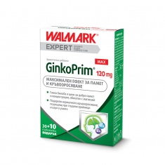 ГинкоПрим Макс 120 mg 30+10 таблетки