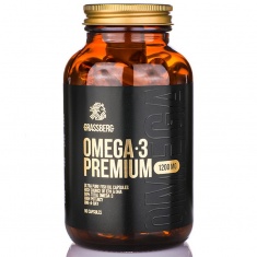 GRASSBERG Omega-3 Premium 1200mg - Омега | 90 sgels