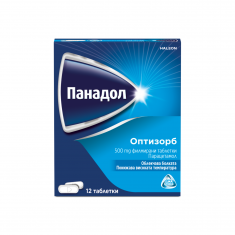 GSK Панадол Оптисорб 500мг х12 таблетки 