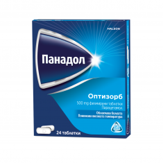 GSK Панадол Оптисорб 500мг х24 таблетки 