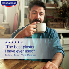 Hansaplast Пластир Втора кожа 19 х60 mm х10 броя