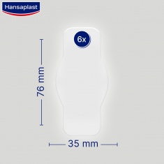 Hansaplast Пластир Втора кожа х6 броя