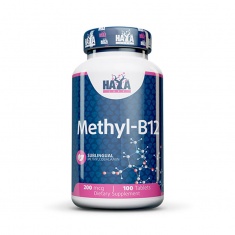 Haya Labs Метил B-12 200 mcg х100 таблетки